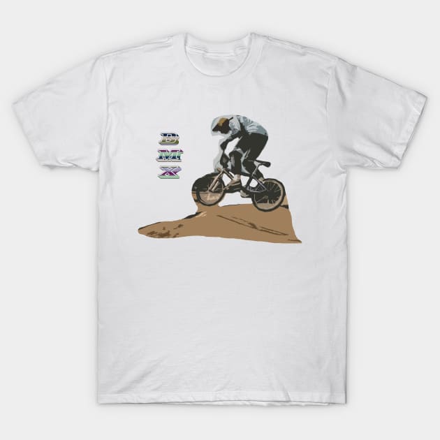 bmx T-Shirt by rickylabellevie